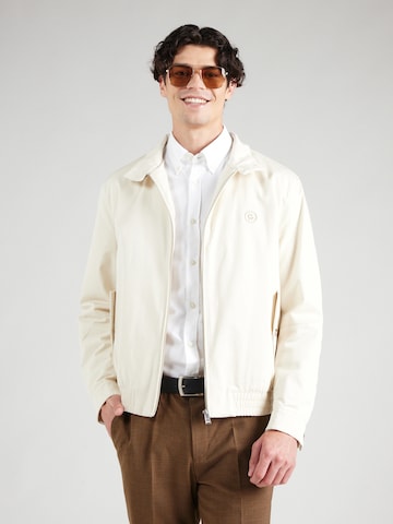 BOSS Between-season jacket 'H-Coiner-253' in White: front