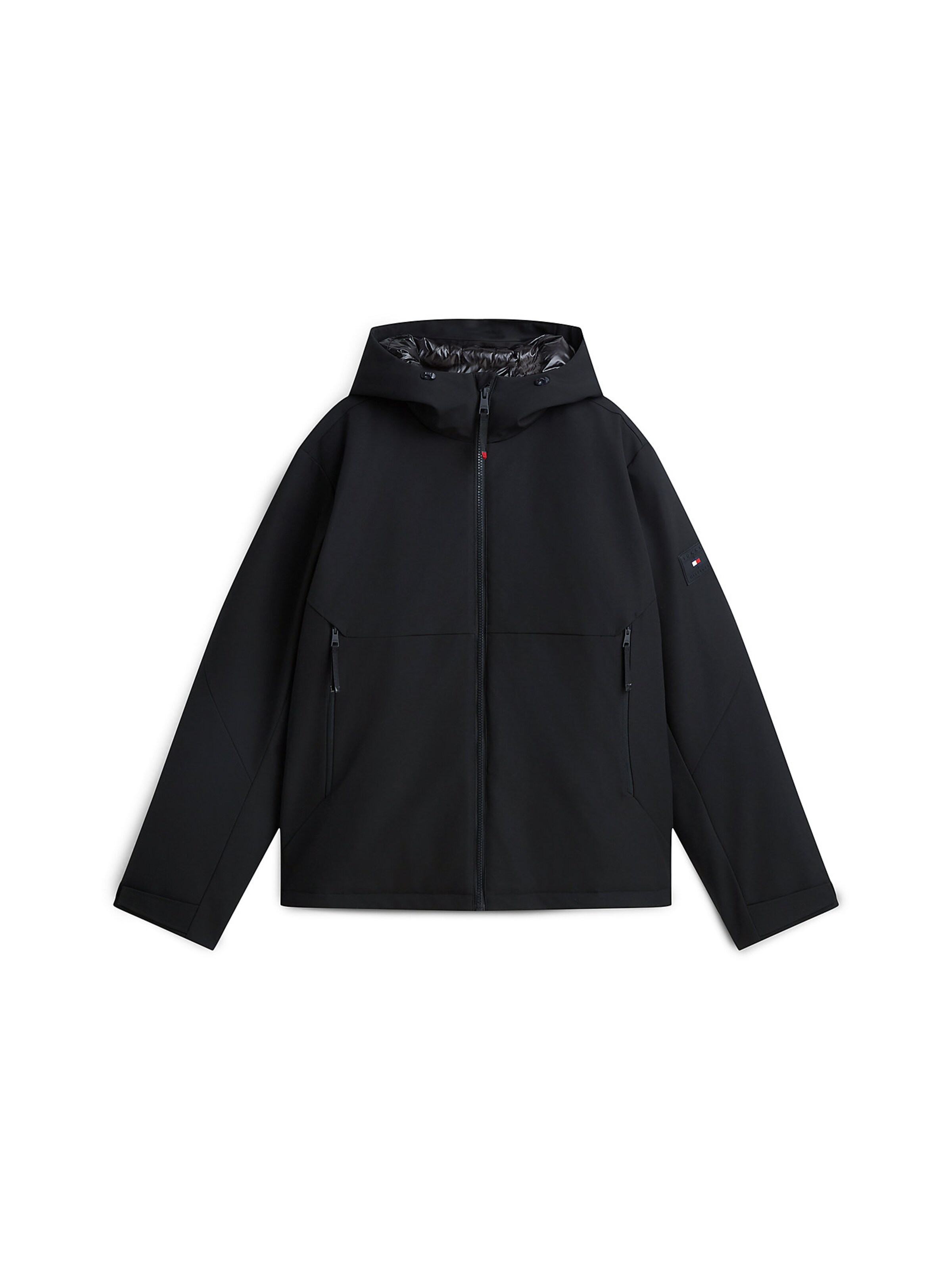 TOMMY HILFIGER Jacke 'Tech' in Schwarz: Vorderseite