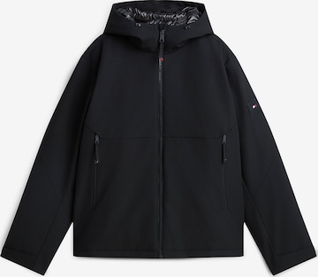 TOMMY HILFIGER Jacke 'Tech' in Schwarz: Vorderseite