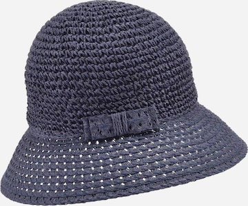 Seeberger Hat 'Hut' in Blue: front