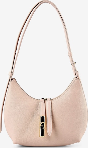 Sac bandoulière FURLA en rose : devant