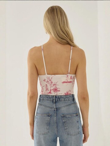 Hiccup - Camisa body em branco