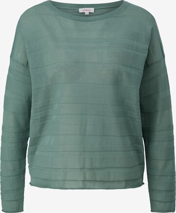 s.Oliver Sweater in Green: front