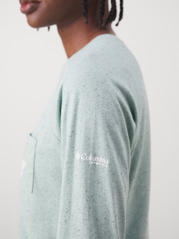 COLUMBIA Funktsionaalne särk 'PFG Uncharted', värv roheline