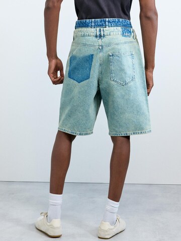 Desigual - Regular Calças de ganga 'Bermuda' em azul