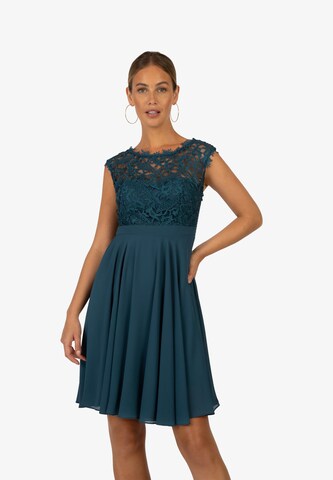 mėlyna Kraimod Kokteilinė suknelė: priekis