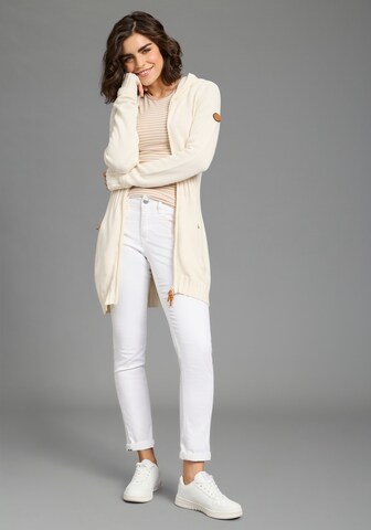 KangaROOS Strickjacke in Weiß