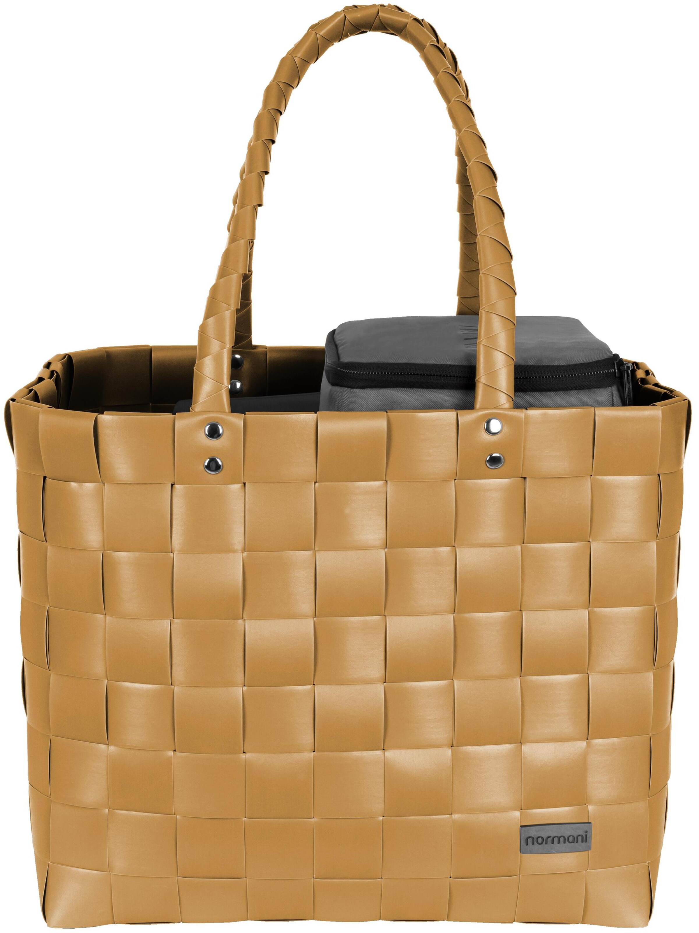 normani Shopper in Gold: Vorderseite