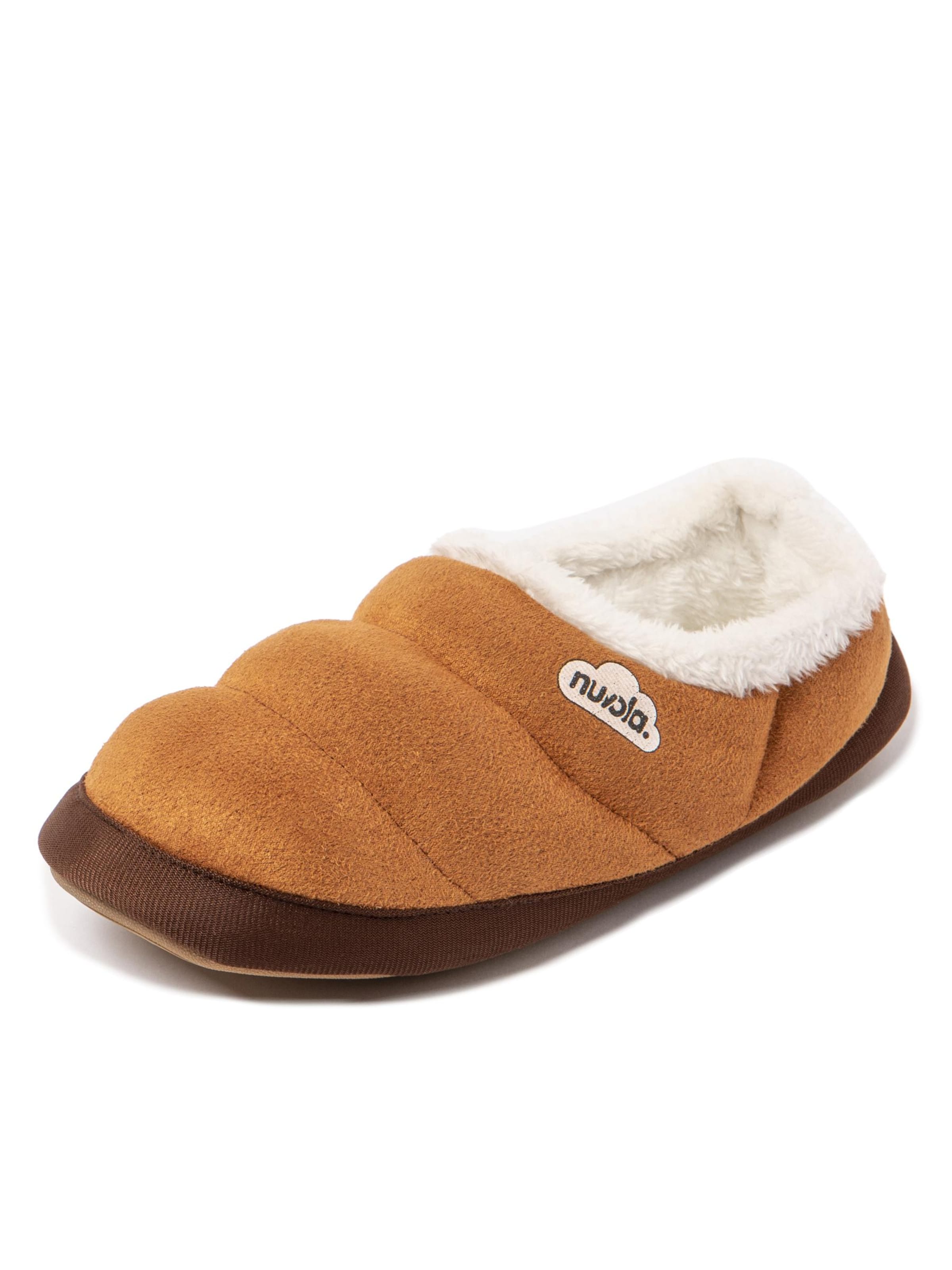 Ciabatta 'Classic Velvet' di Nuvola. in marrone