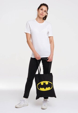 LOGOSHIRT Henkeltasche 'DC Comics - Batman' in Schwarz