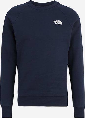 THE NORTH FACE Sweatshirt 'REDBOX' in Blauw: voorkant