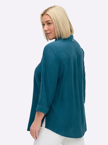SHEEGO Blouse in Blauw