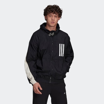 ADIDAS SPORTSWEAR Яке Outdoor в черно: отпред