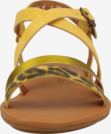 Paul Green Strap Sandals in Yellow