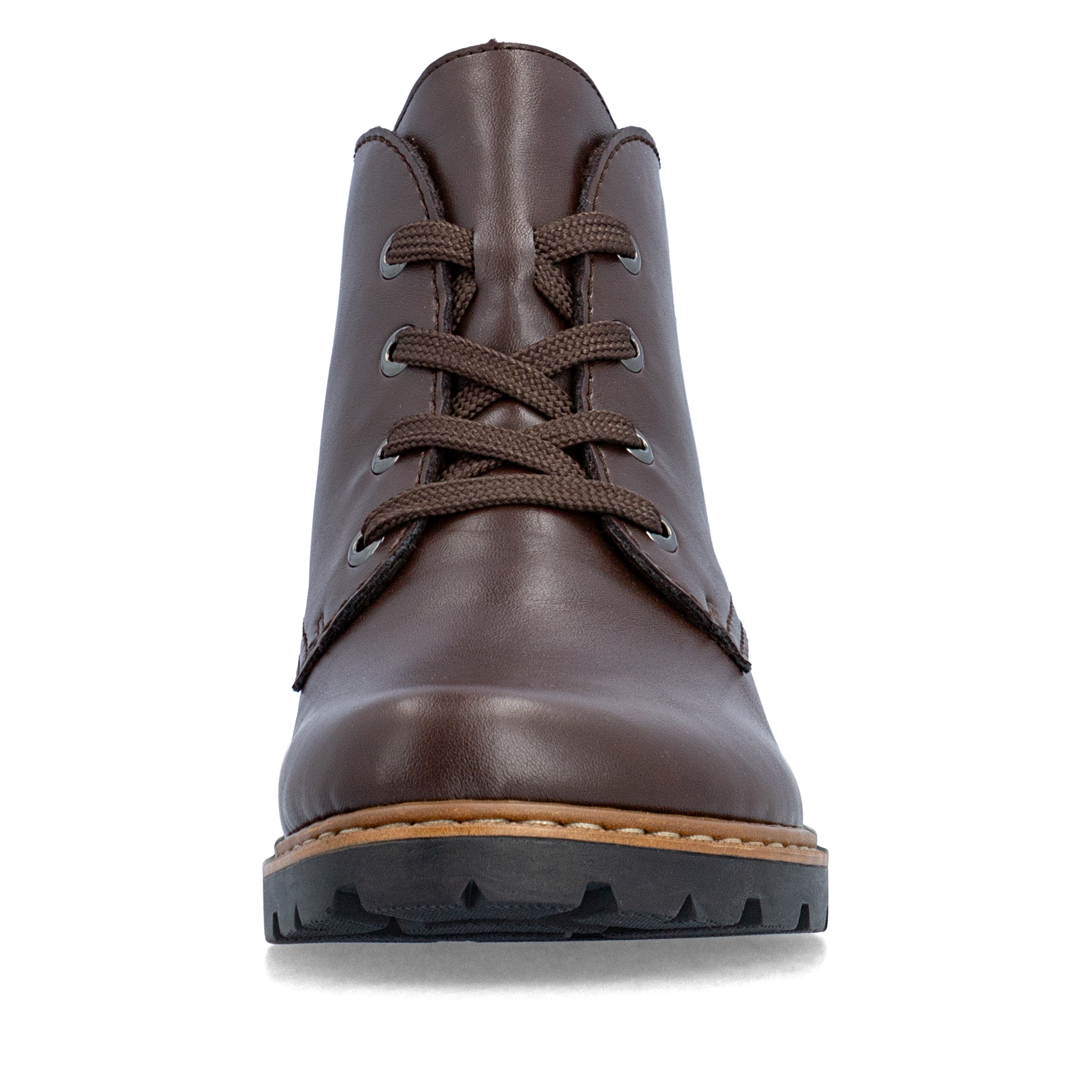 Bottines à lacets Rieker en marron