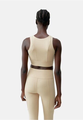 Born Living Yoga Bralette Sports bra 'Esme' in Beige