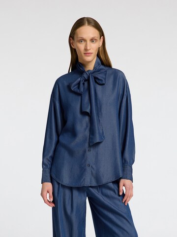 SELECTED FEMME Blouse 'JANNA' in Blue: front