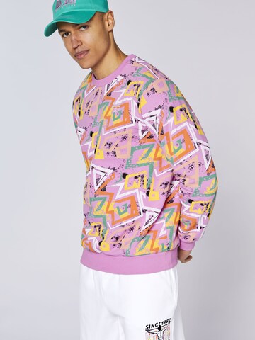 CHIEMSEE Sweatshirt in Purple