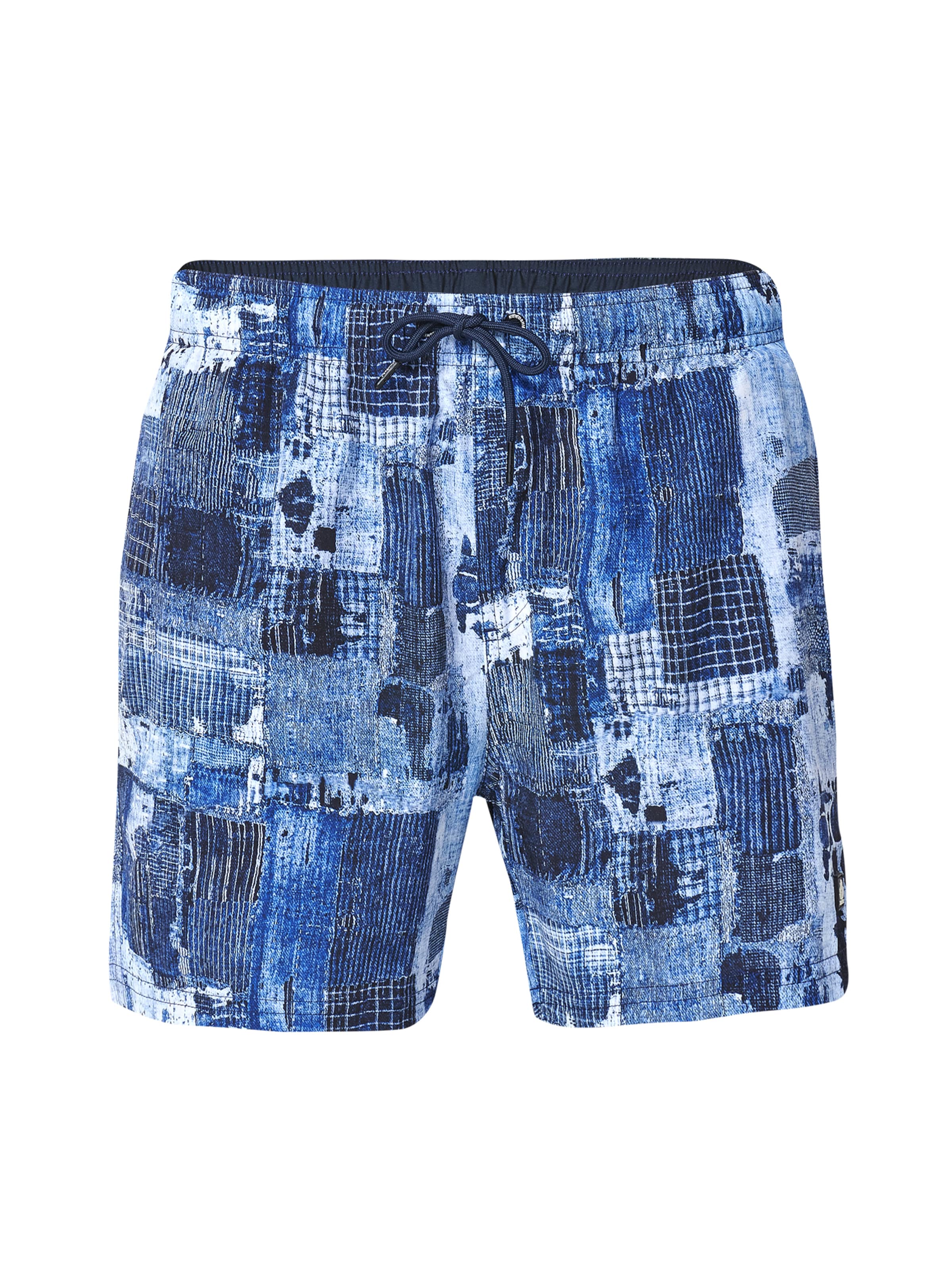 KOROSHI Kratke kopalne hlače | modra barva: sprednja stran