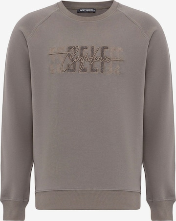 žalia Jacey Quinn Megztinis be užsegimo: priekis