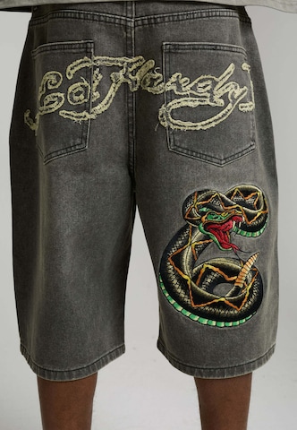 regular Pantaloni di Ed Hardy in nero