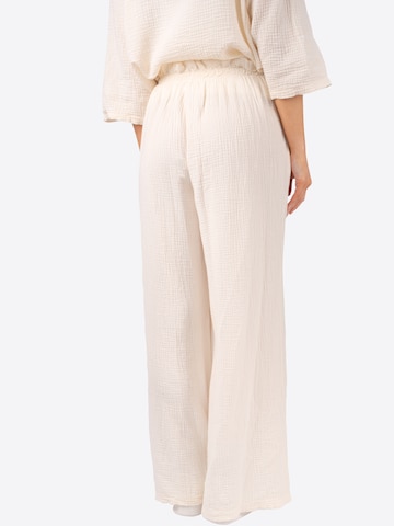 Seasons of April Wide leg Broek 'Liska' in Beige