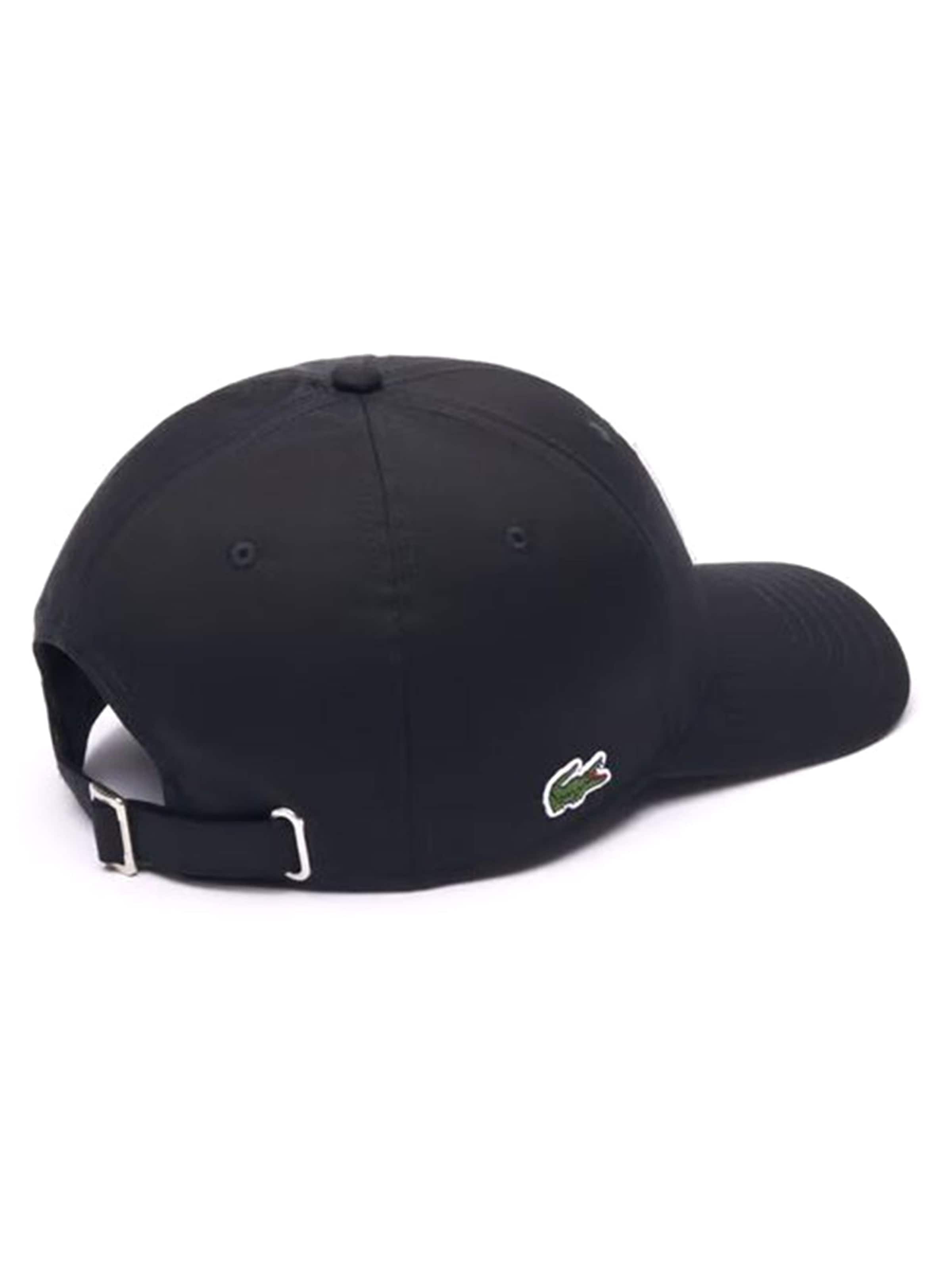 LACOSTE Hætte 'BLACK CAP' i sort