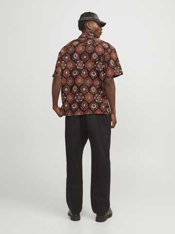 Coupe regular Chemise 'JJNOTO' JACK & JONES en marron