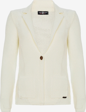 Jimmy Sanders Knit cardigan in White: front