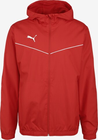 PUMA Trainingsjack 'Teamrise' in Rood: voorkant