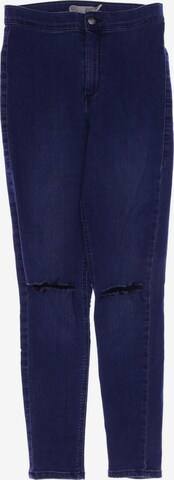 TOPSHOP Jeans in 28 in Blue: front