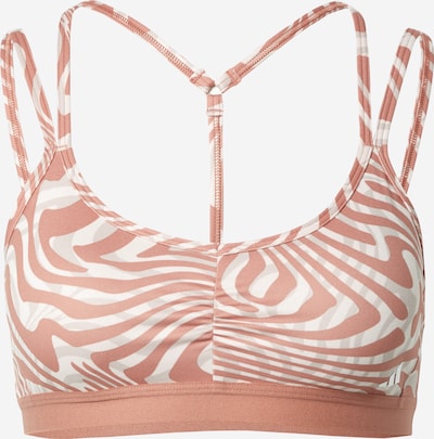 ADIDAS PERFORMANCE Sports Bra 'Essentials' in Light brown / Grey / White, Item view