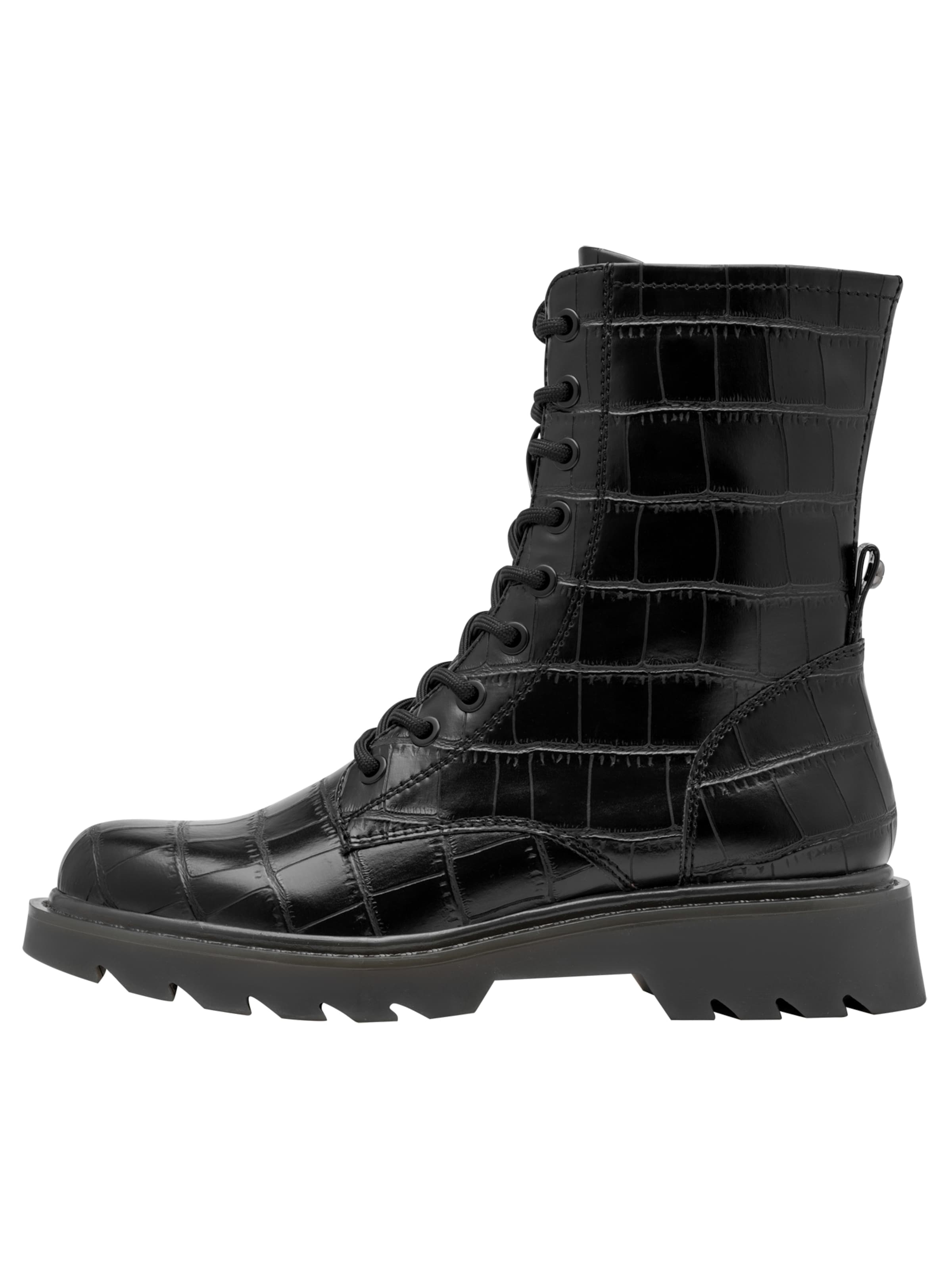 Bottines à lacets Tamaris en noir