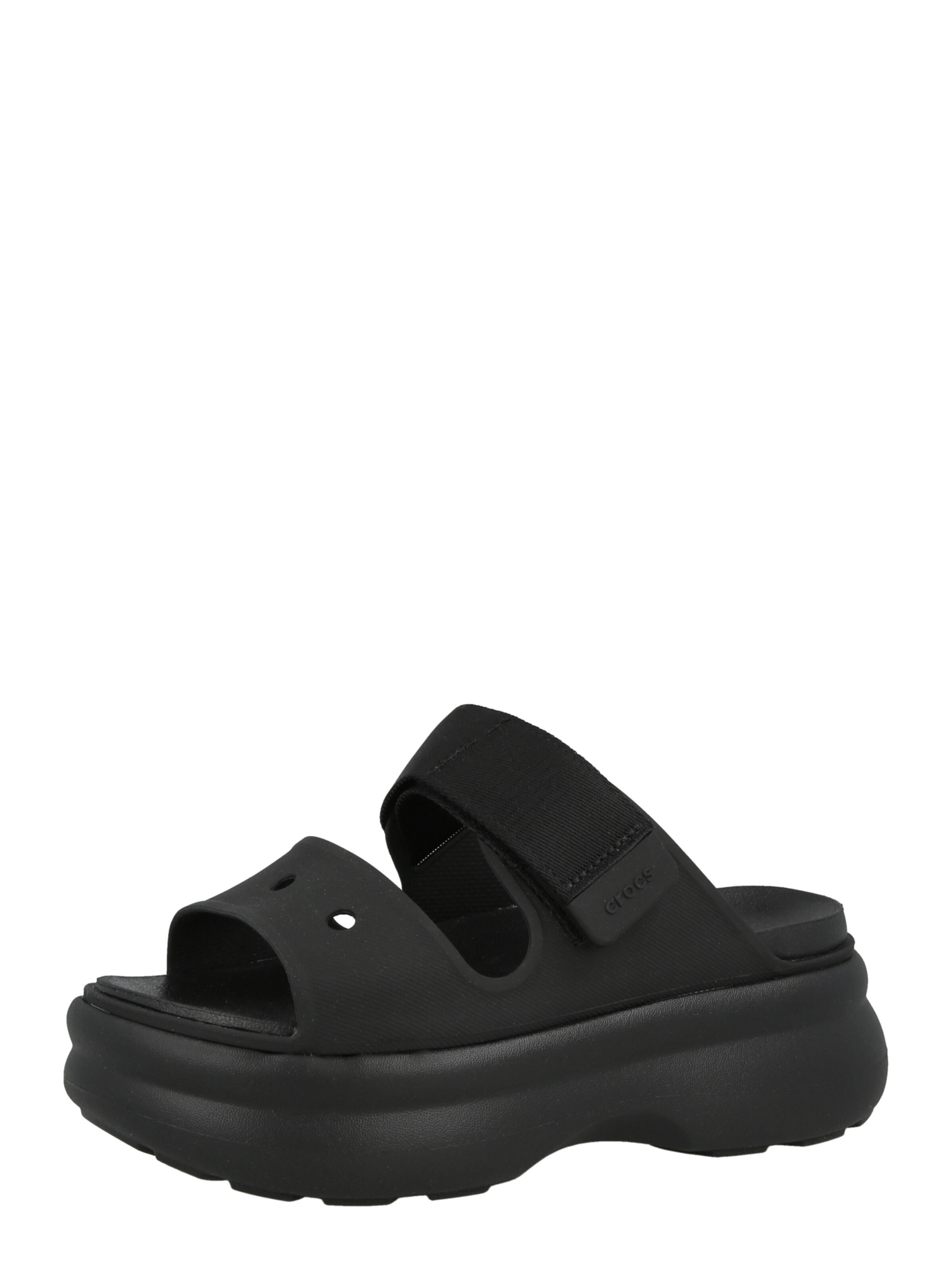 Crocs Nizki natikači 'Soho' | črna barva: sprednja stran