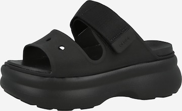 melns Crocs Ādas čības 'Soho': no priekšpuses