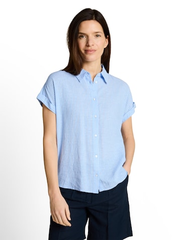 Chemisier TOM TAILOR en bleu : devant