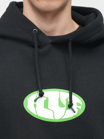 juoda HUF Megztinis be užsegimo