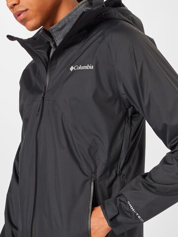 COLUMBIA Regular Fit Sportjacke'Rain Scape' in Schwarz