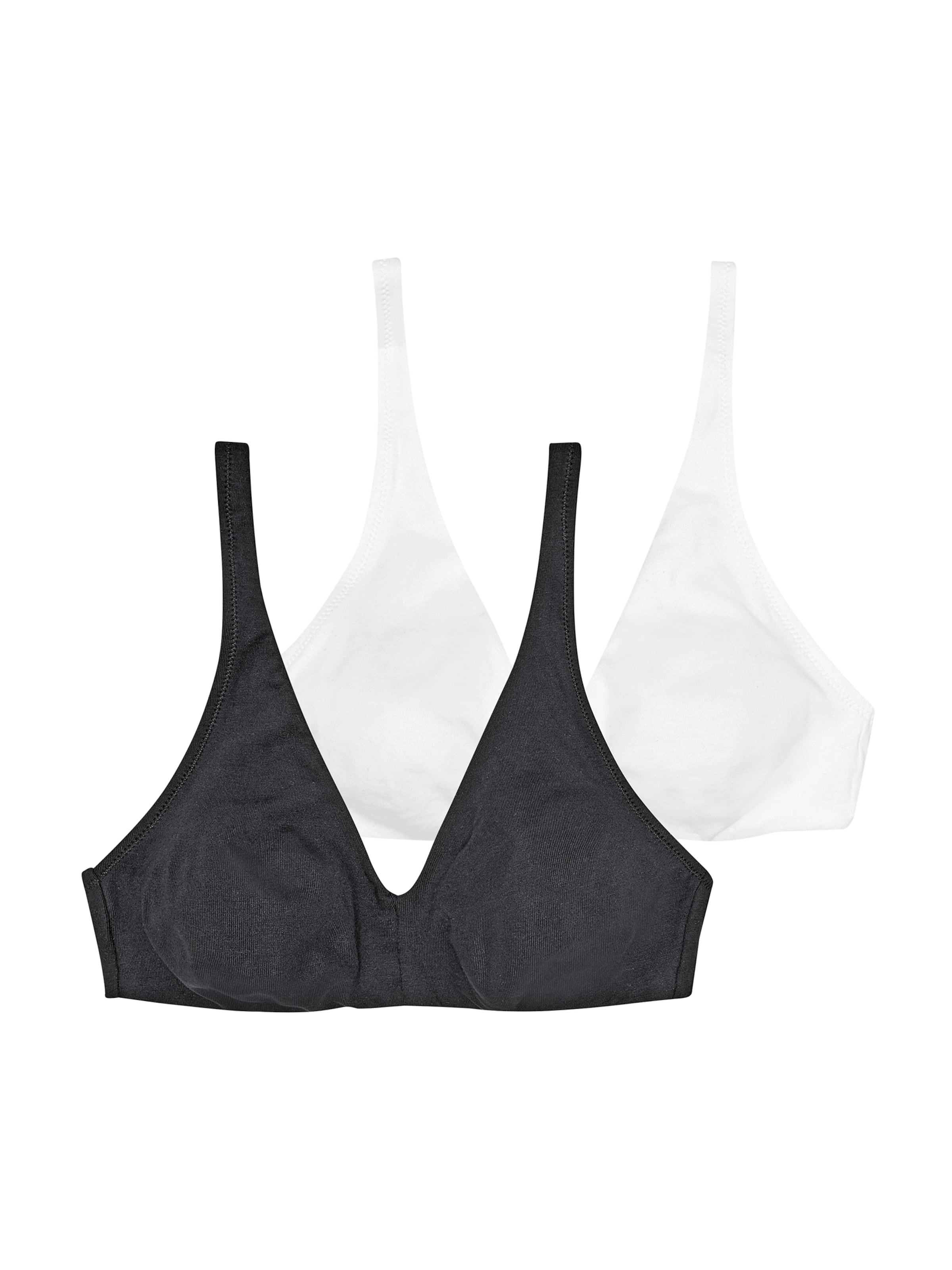 Next Bustier Melltartó - fekete: elől