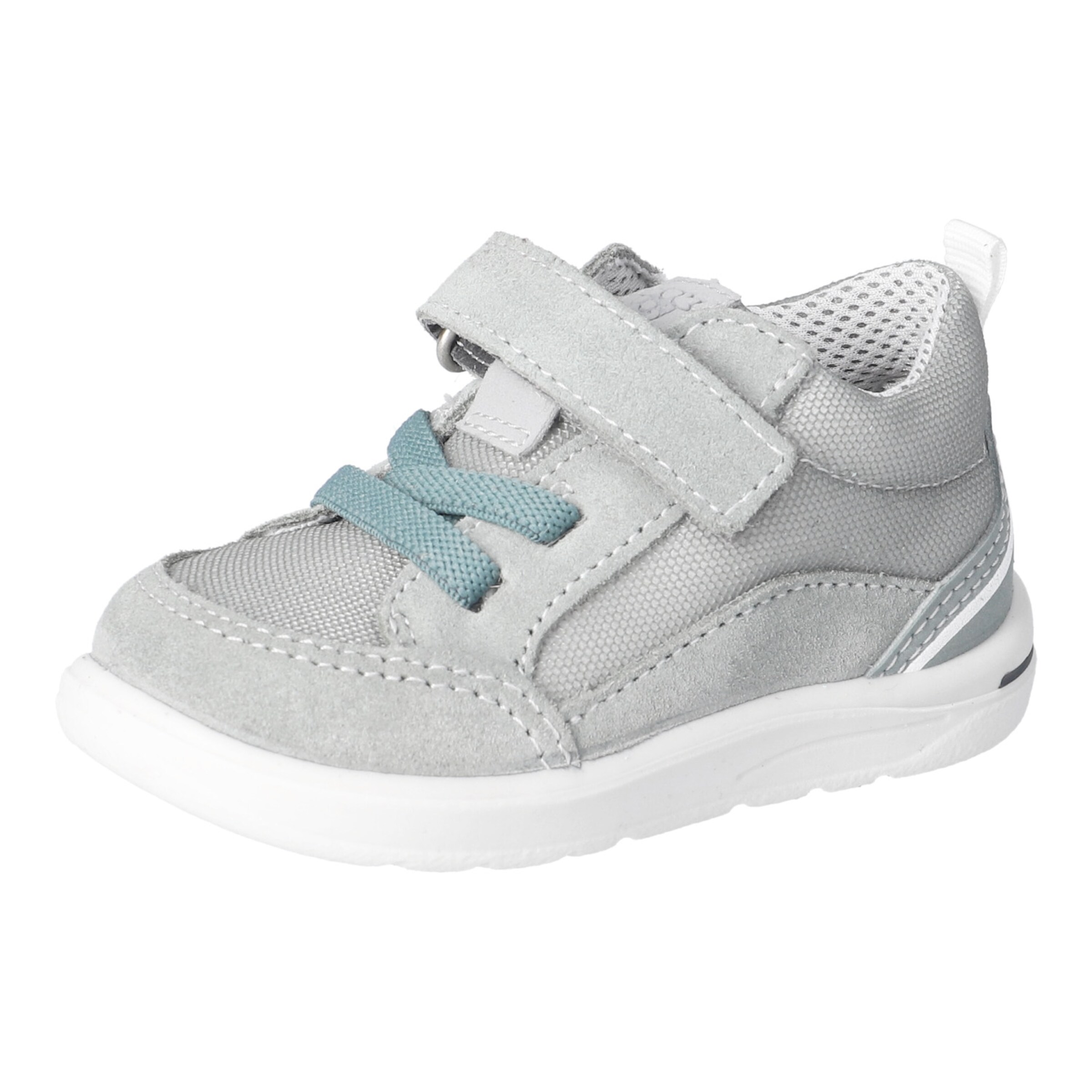 PEPINO by RICOSTA First-Step Shoes in Grey: front