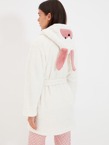 Trendyol Банный халат короткий в Бежевый