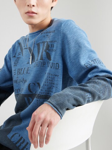 CAMP DAVID Sweater in Blue