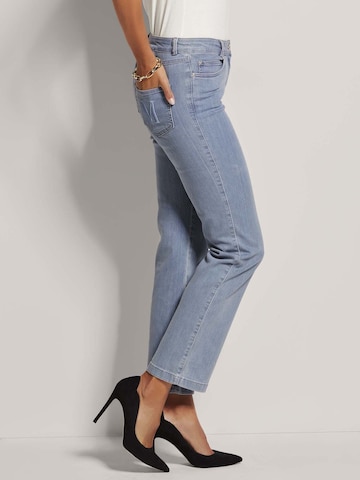 MADELEINE Slimfit Jeans in Blau