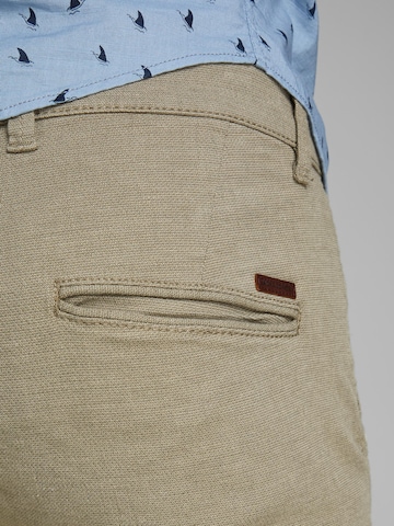 JACK & JONES Liibuv Chino-püksid 'Marco Kenso', värv beež