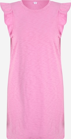 Gap Petite Платье 'FLUTTER' в Ярко-розовый: спереди