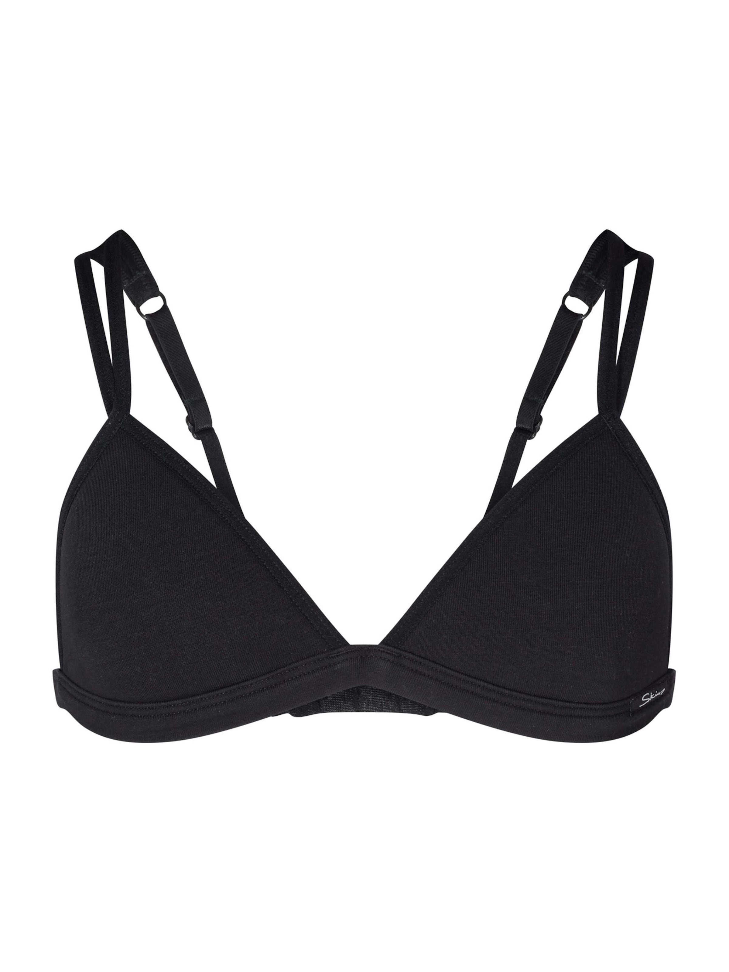 Skiny Podprsenka – černá: přední strana
