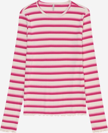 KIDS ONLY Bluser & t-shirts 'EVIG' i pink: forside