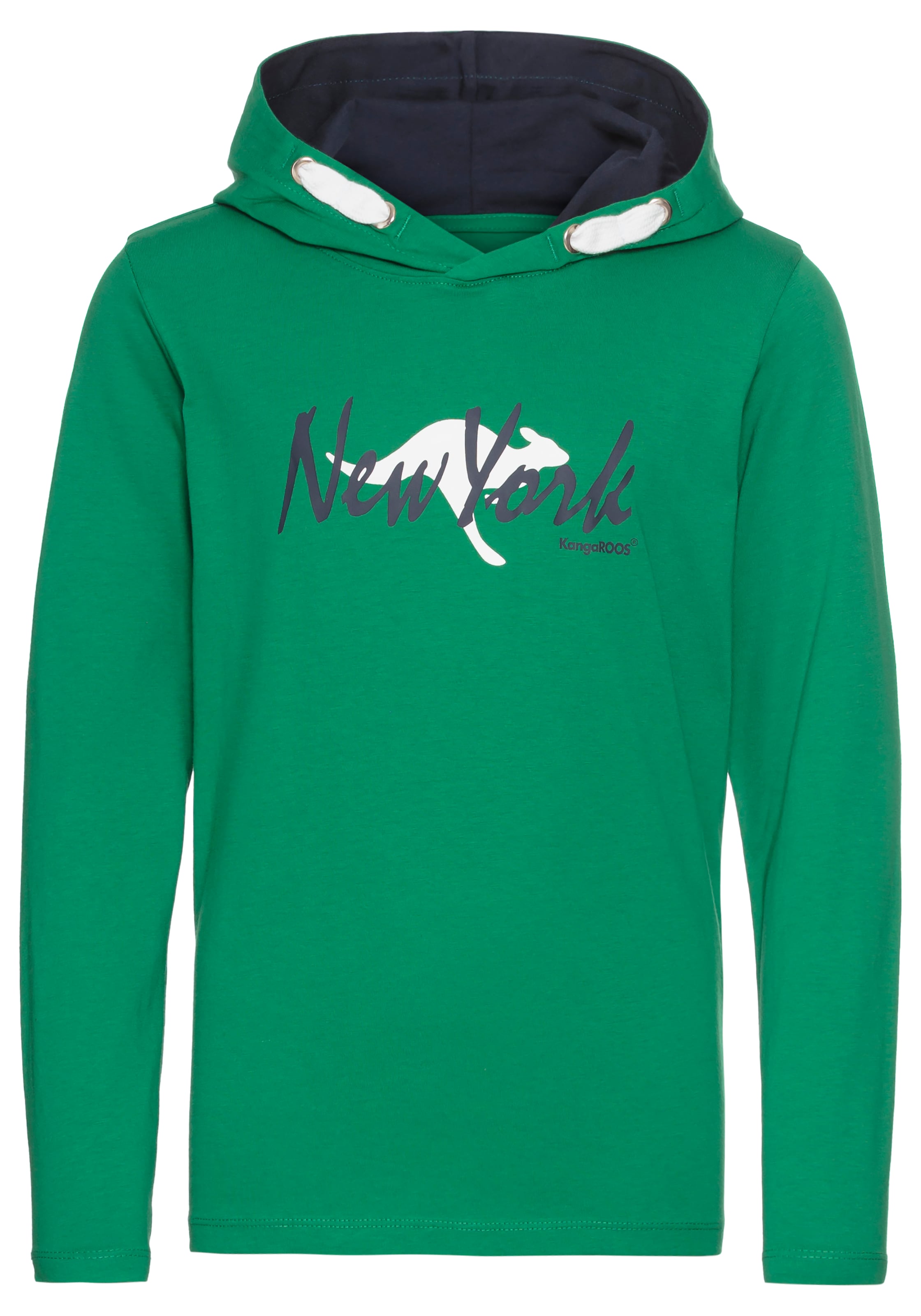 KangaROOS Shirt in Grün: Vorderseite