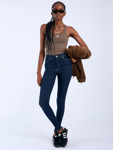 Dr. Denim Skinny Kavbojke 'Moxy' | modra barva