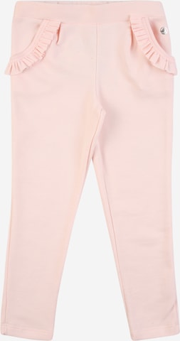 PETIT BATEAU Slimfit Hose in Pink: predná strana